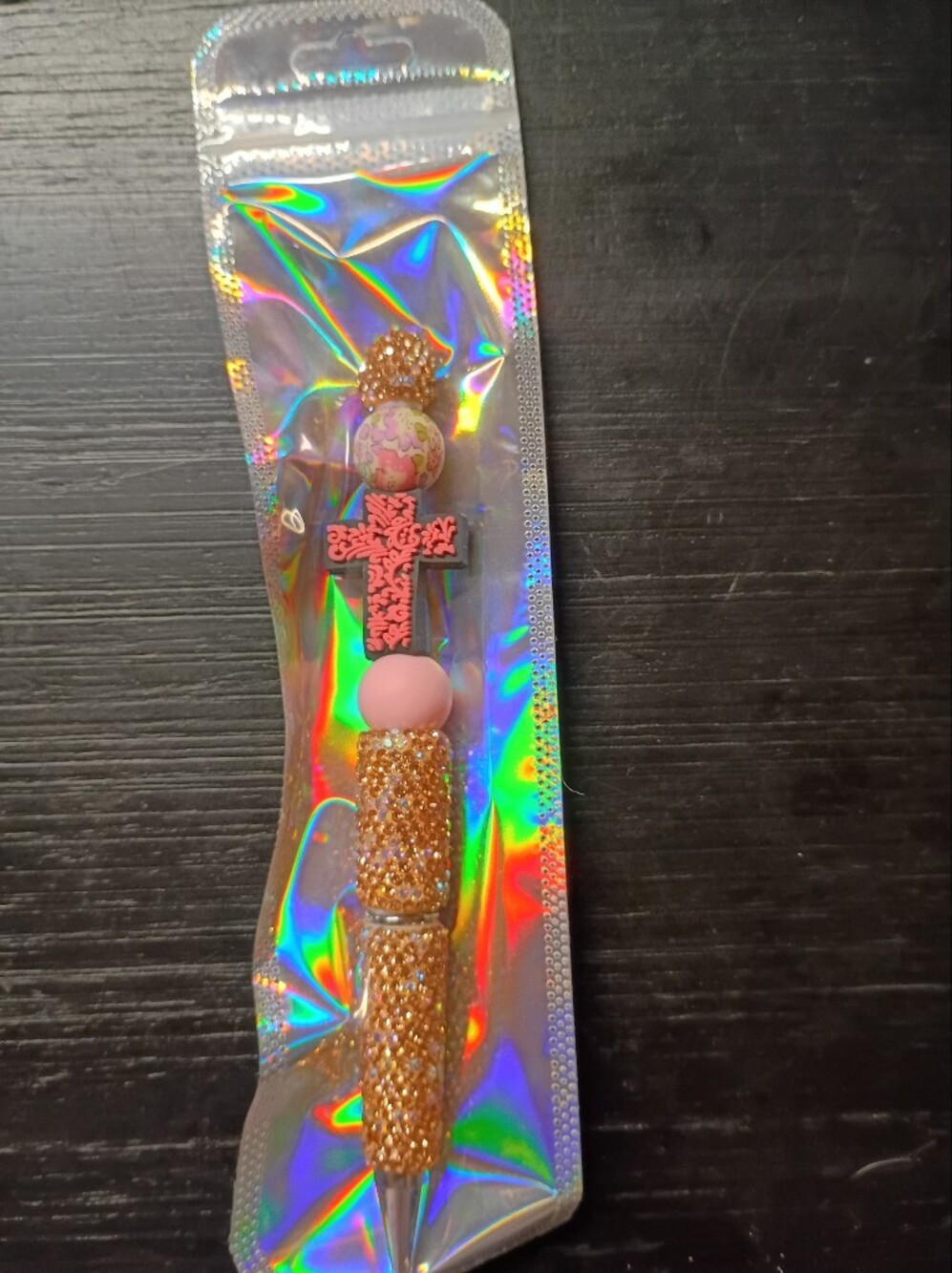 Beaded pens